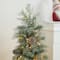 4ft. Pre-Lit Pine Artificial Christmas Porch Tree, Warm White LED Lights